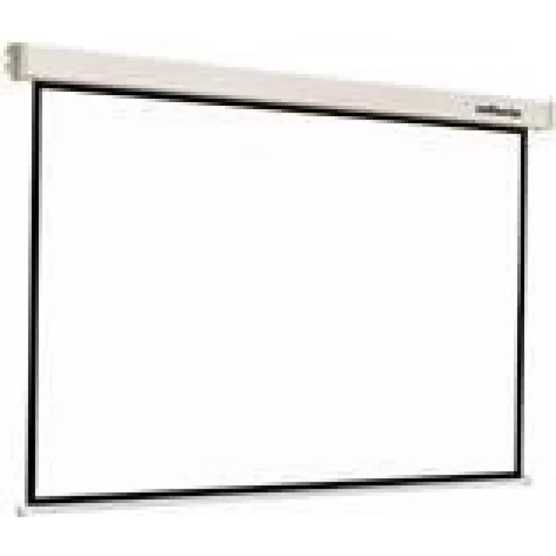 Projekcijas ekrāns REFLECTA Crystal-Line Rollo lux 160 x 160 (redzamais 156 x 156 cm, 1:1, kvadrāts, melns/balts)