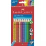 Krāsainie zīmuļi Faber-Castell Jumbo Grip Multi 110912