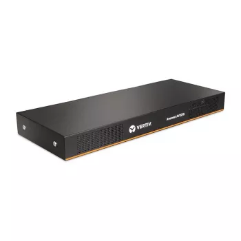 Vertiv Avocent AutoView AV3216 16 portu KVM komutators, 2 lokālie lietotāji, 1 IP lietotājs
