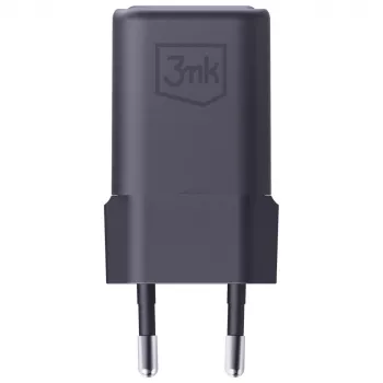 Lādētājs 3MK Hyper Charger PD 33W GaN QC4+ melns — 33W PD ātrais lādētājs ar GaN tehnoloģiju