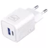 3MK Hyper Charger PD 33W GaN QC4+ balts — USB-C lādētājs 33W, GaN, Quick Charge 4+