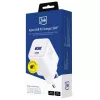 3MK Hyper Charger PD 33W GaN QC4+ balts — USB-C lādētājs 33W, GaN, Quick Charge 4+