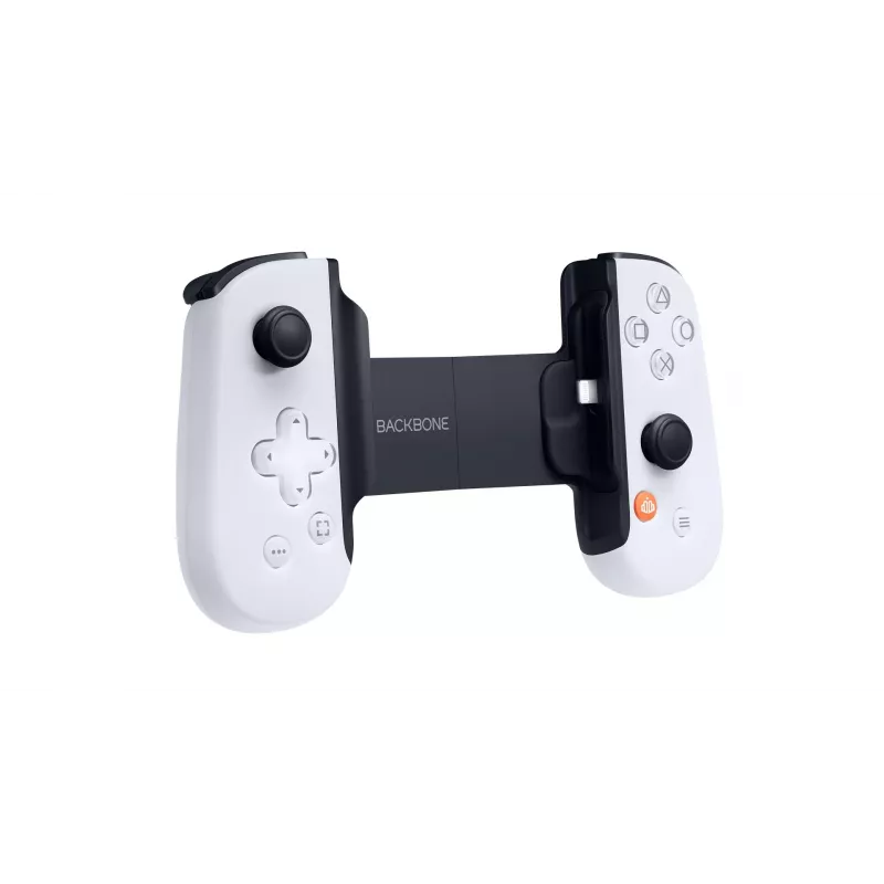 Spēļu kontrolieris Backbone One iPhone PlayStation Edition Balts — vadu Lightning kontrolieris PC, PlayStation, Xbox, iOS