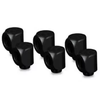 Thermalright DeltaMate Rotary 90° Melns — 6 gabalu adapteru komplekts dzesēšanas komponentiem (TG-DM-FIT-6003)