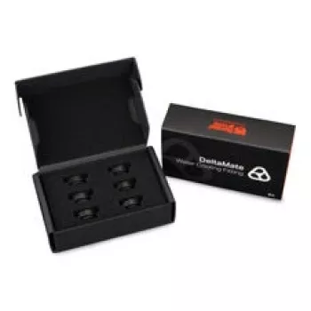 Thermal Grizzly DeltaMate Plug - Melns (6 iepakojumā) (TG-DM-FIT-6009)