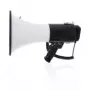 Megafons Nedis MEPH250WT — rokas sirēna/PA, 1500 m diapazons, 120 dB, melns/balts