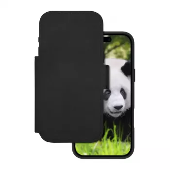 dbramante1928 Lynge MS Apple iPhone 17 Pro Max ādas vāciņš Folio Melns