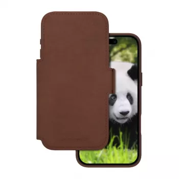 dbramante1928 Lynge MS Apple iPhone 17 Pro Max ādas folio maciņš Tan
