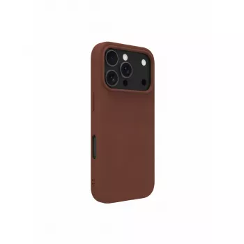 dbramante 1928 Roskilde MS - ādas Macītis iPhone 17 Pro Max ar MagSafe atbalstu (tumši dzeltenbrūns)