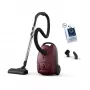 Putekļsūcējs AEG AB51C1DR5B — 3 L putekļu maiss, 750 W, Hygiene filtrs, sarkans