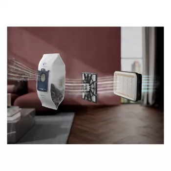 Putekļsūcējs AEG AB51C1DR5B — 3 L putekļu maiss, 750 W, Hygiene filtrs, sarkans
