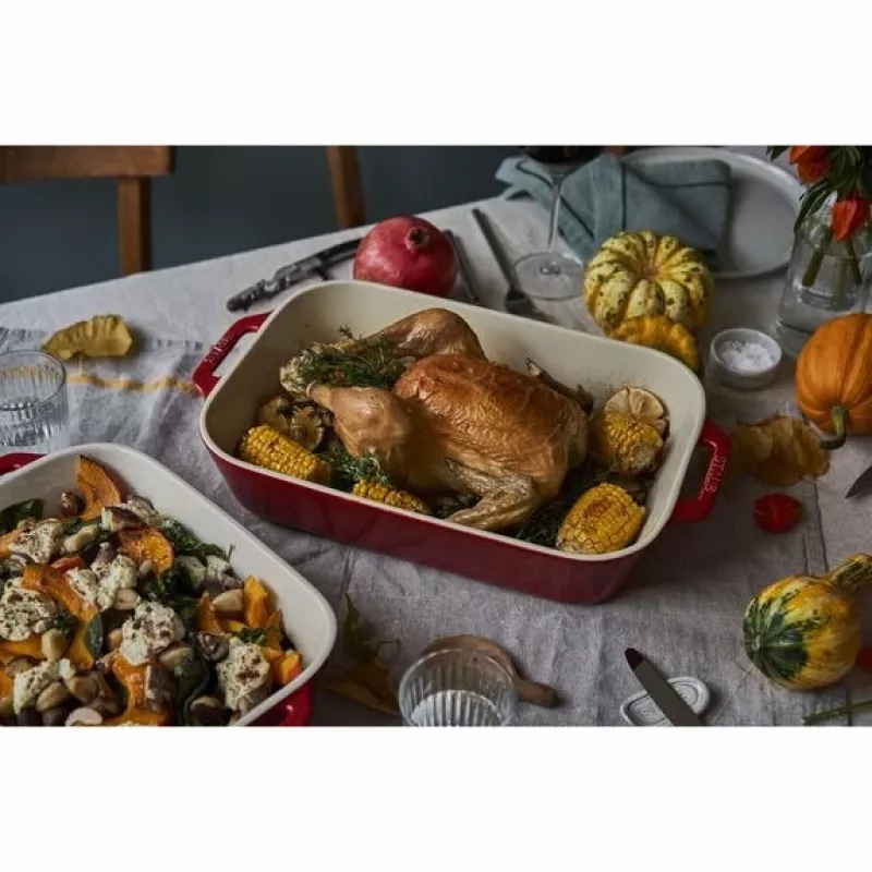 ZWILLING Staub Keramikas cepšanas trauku komplekts 3 gab., sarkans, līdz 300°C