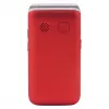 Olympia VITUS 4G salokāmais telefons — 2.8 collu LCD, Bluetooth, FM radio, 147 g, Sarkans