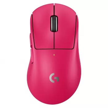 Pele Logitech G 910-007374 labā roka RF bezvadu optiskā 44 000 DPI 1 ms 5 pogas magenta