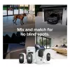 Arlo E3 HD 2 kameru komplekts + 2 stiprinājumi