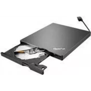 Lenovo ThinkPad UltraSlim USB DVD rakstītājs - ārējais DVD±RW (±R DL) / DVD-RAM - SuperSpeed USB 3.0 - FRU