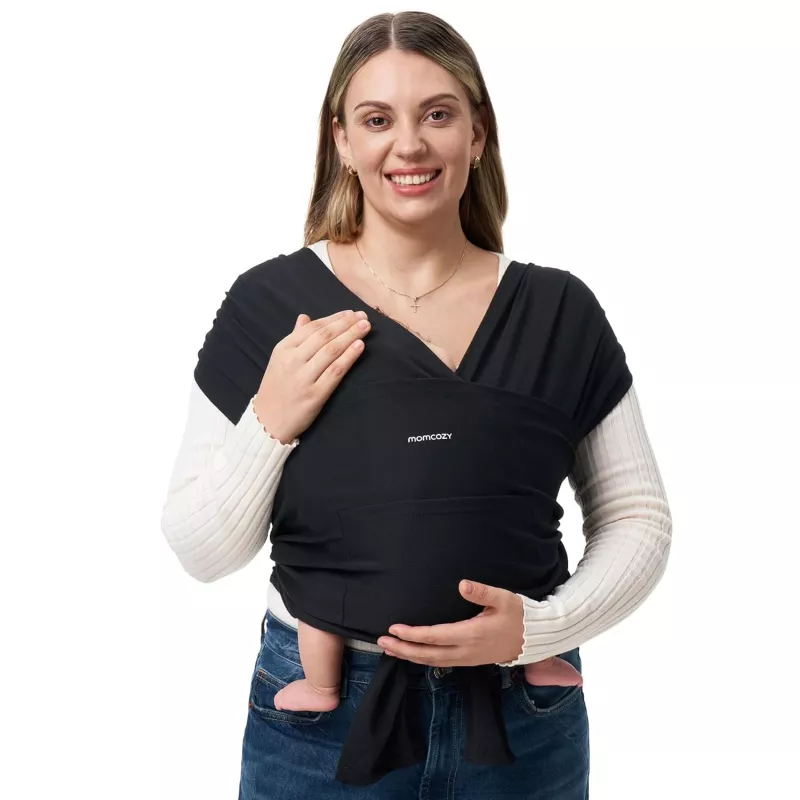 Momcozy mazuļa aptinējs Black | Bērnu nēsātājs