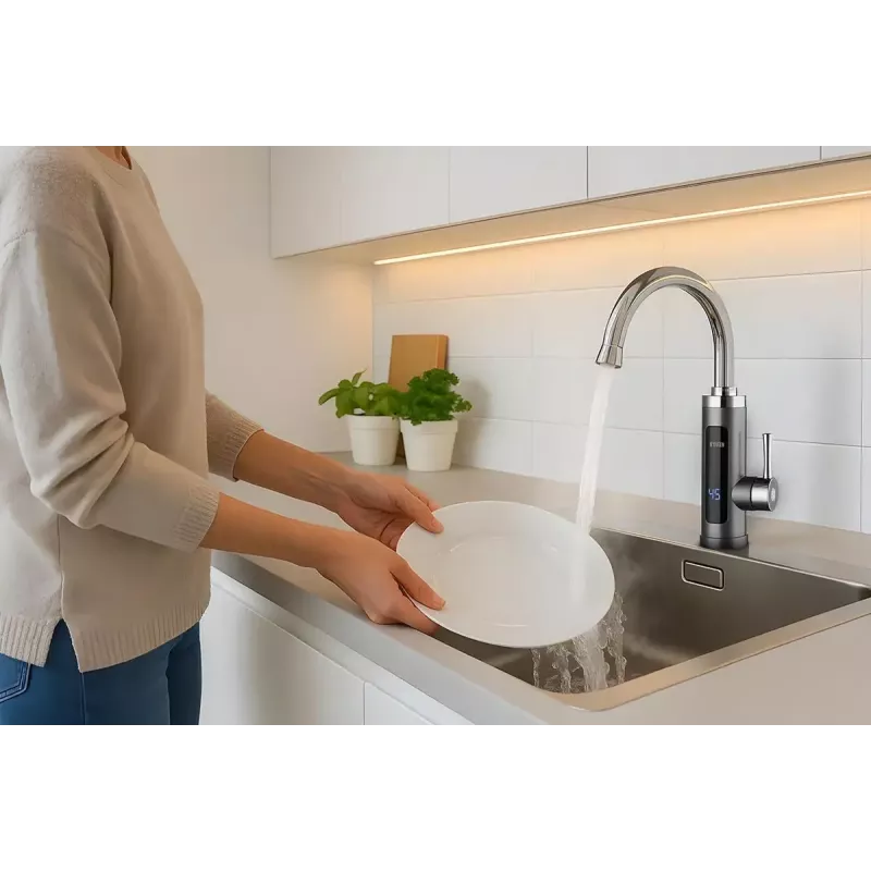 Caurplūdes elektriskais ūdens sildītājs NOVEEN IWH480