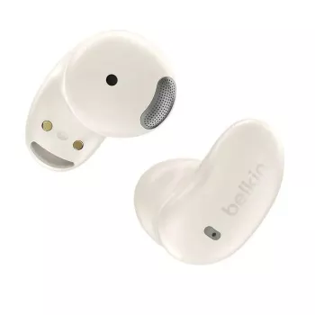 Austiņas Belkin SoundForm Anywhere — Iekšauss vadu un bezvadu (USB-C, Bluetooth), balta, 4 g