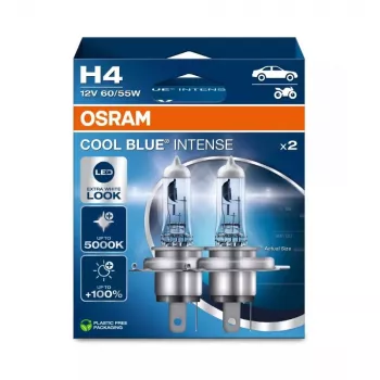 Osram H4 Cool Blue Intense Next Gen 2 gab. halogēna spuldze 12V 60/55W