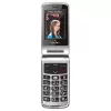 Beafon SL645 LTE Großtasten-Klapphandy 4G Senioren-Telefon Schwarz-Silber 2,8