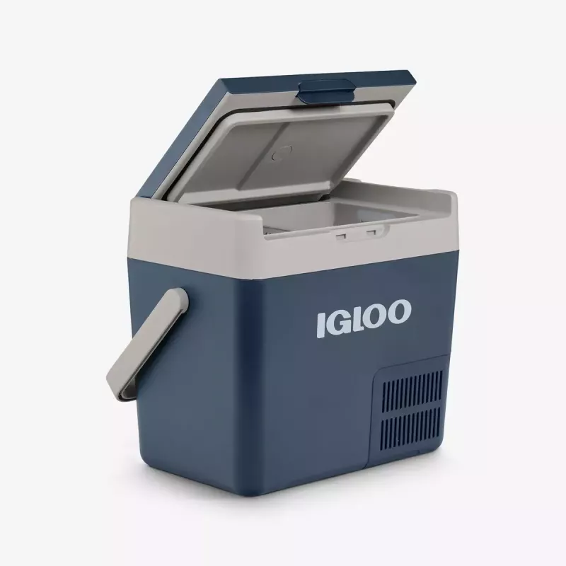 Ledusskapja saldētava Igloo ICF 18 elektriskais dzesētājs 18.9 L, AC/DC barošana, -18 līdz 20 °C