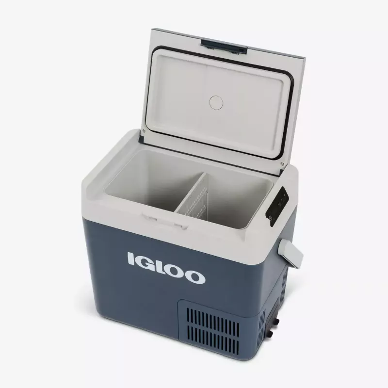 Ledusskapja saldētava Igloo ICF 18 elektriskais dzesētājs 18.9 L, AC/DC barošana, -18 līdz 20 °C