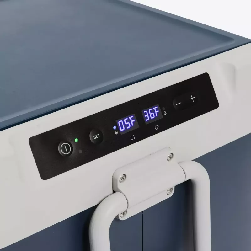 Elektriskā dzesēšanas kaste Cool Box Igloo ICF 80DZ 83 L (AC/DC, 100–240 V) Zila/Pelēka