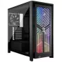 Corsair FRAME 4000X RS vidējais torņa korpuss Melns RGB ventilators 4x RS120 PWM