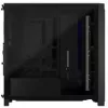 Corsair FRAME 4000X RS vidējais torņa korpuss Melns RGB ventilators 4x RS120 PWM