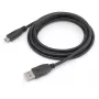 EQUIP USB 2.0 C uz A kabelis vīriešu/vīriešu 0.5 m, USB 2.0, 0.48 Gbit/s, niķelēti kontakti, melns