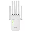 Wi‑Fi signāla pastiprinātājs QOLTEC AC1200 – divu joslu diapazona paplašinātājs