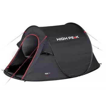 Tunelša tipa telts High Peak Vision 3 Black 10290
