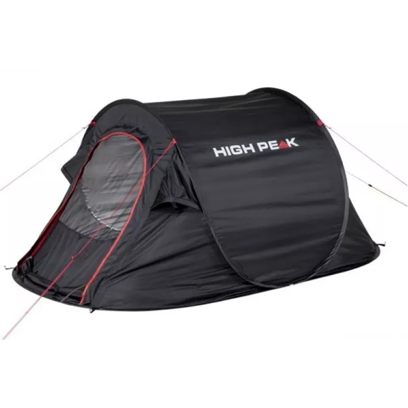 Tunelša tipa telts High Peak Vision 3 Black 10290