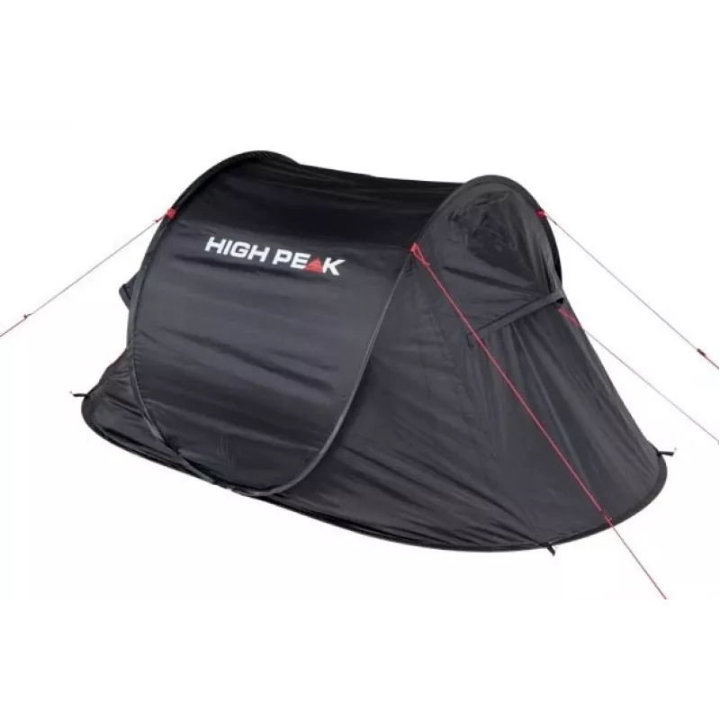Tunelša tipa telts High Peak Vision 3 Black 10290