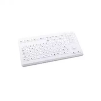Tastatūra GETT KG17203 USB QWERTZ Vācu pelēka