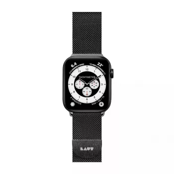 Siksniņa LAUT Steel Loop Black Stainless Steel