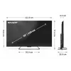 Sharp 55HR7465 55 collu LED LCD 4K televizors