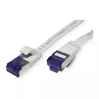 VALUE Patch Cable Cat.6A (Class EA) FTP, īpaši plakans, Pelēks, 2 m