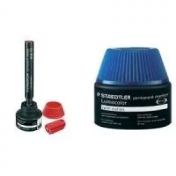 Staedtler Lumocolor 488 50-3 marķiera uzpilde, pastāvīgi zila, 30 ml