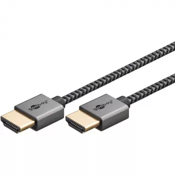 Goobay Slim Ultra High-Speed HDMI kabelis - 8K/60Hz (75757)