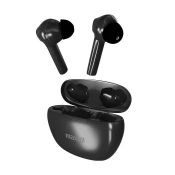 Maxell Dynamic+ bezvadu austiņas ar uzlādes futrāli Bluetooth melnas
