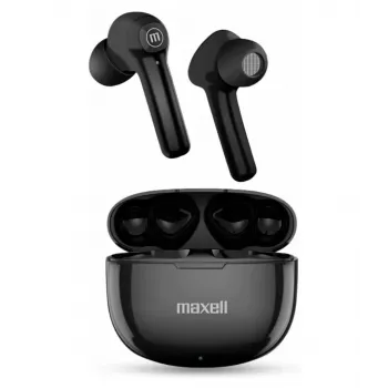 Maxell Dynamic+ bezvadu austiņas ar uzlādes futrāli Bluetooth melnas