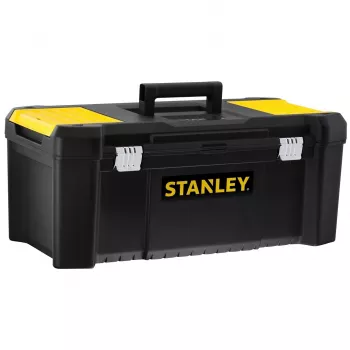 Instrumentu kaste STANLEY Esential 26 collu — pārnēsājama metāla instrumentu glabātuve, viena nodalījuma