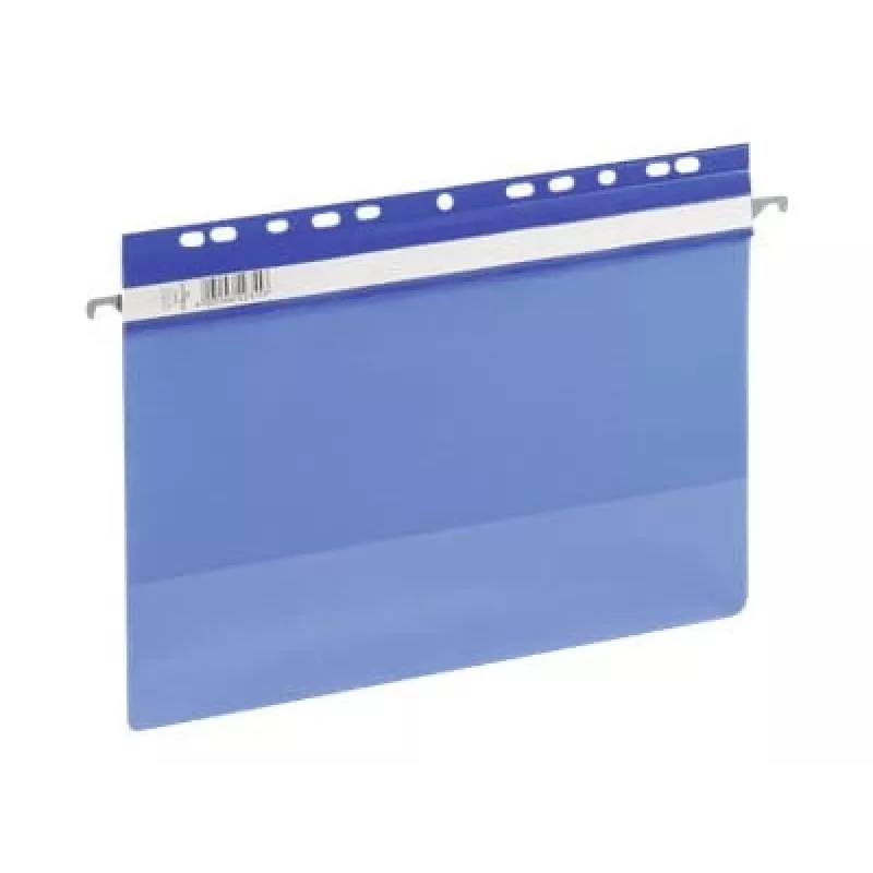 Durable 2561-06 A4 Plastmasas Piekaramā Mape Caurspīdīga Zila