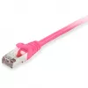Patch kabelis Equip Cat.6A S/FTP RJ-45 3m Rozā