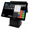Viss-vienā Olympia T215DK 15 collu (38,1 cm) skārienekrāns Android 11, tiešās termodrukas printeris 8 cm, melns