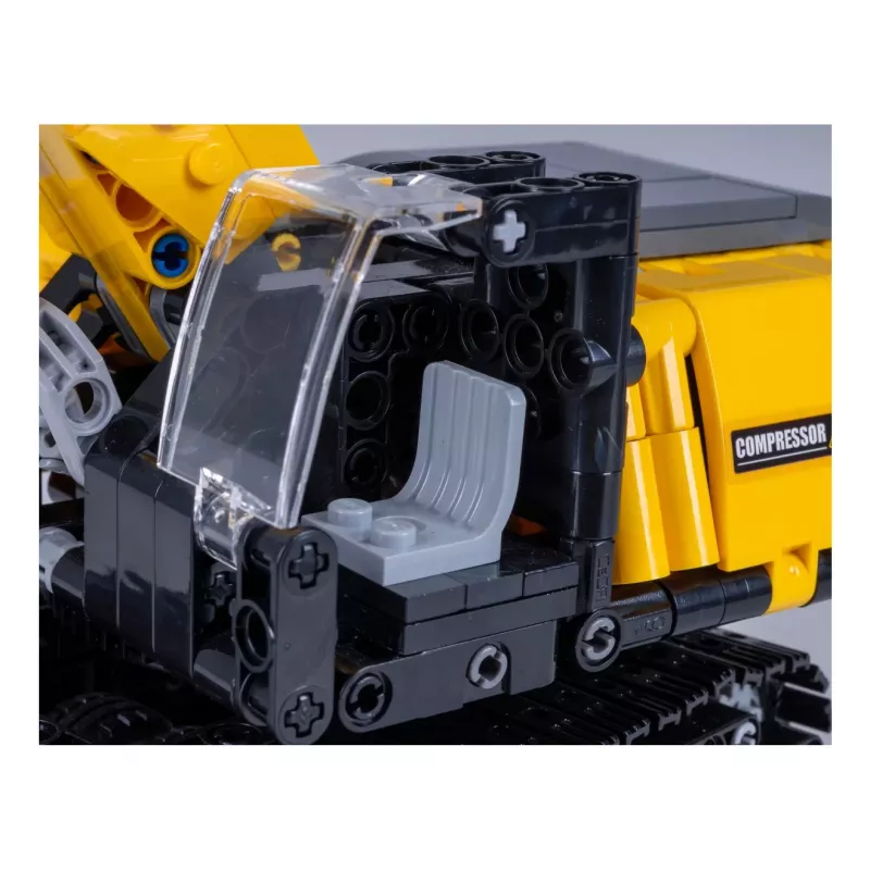 Jamara CaDA Ekskavators 467 detaļas 8+ 0.36 kg melns/dzeltens