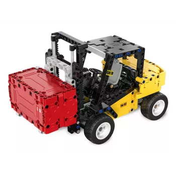 Pacēlājs Jamara CaDA Bricks — bērnu pacēlājs, 388 detaļas, melns/sarkans/dzeltens, 8+ gadiem