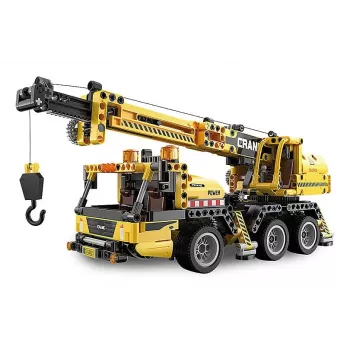 Mobilais celtnis Jamara CaDA modelis 402886 — konstruktors, melns un dzeltens, 8+ gadiem